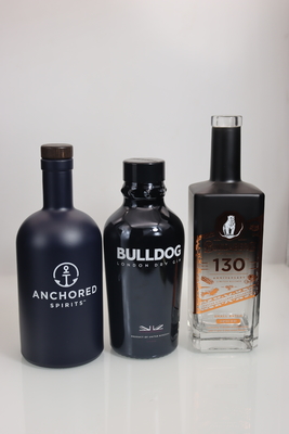 comprare la bottiglia di whiskey di 750ml Bourbon/bottiglia impressa rotonda/spirito tappato imbottiglia/liquore di vetro operato online manufacture