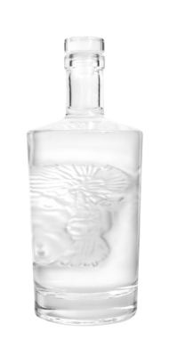 comprare Stampa della pittura di Flint Glass Bottle Full Coated della bottiglia di vetro del whiskey della vodka dell'OEM online manufacture