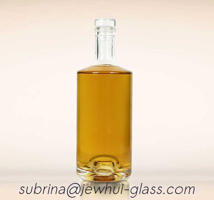 comprare Bottiglia in vetro di 750 ml di Jersey Whiskey -Personalizzazione, Bottiglia in vetro Super Flint, Rum americano fabbricazione online