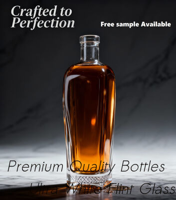 comprare 700ML XO, JIMM Gognac   Bottiglia di vetro - Personalizzazione, Bottiglia di vetro super trasparente fabbricazione online
