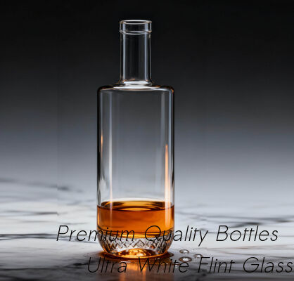 comprare 700ML XO, JIMM Gognac   Bottiglia di vetro - Personalizzazione, Bottiglia di vetro super trasparente fabbricazione online