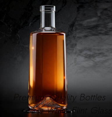 comprare 700ML XO, JIMM Gognac   Bottiglia di vetro - Personalizzazione, Bottiglia di vetro super trasparente fabbricazione online