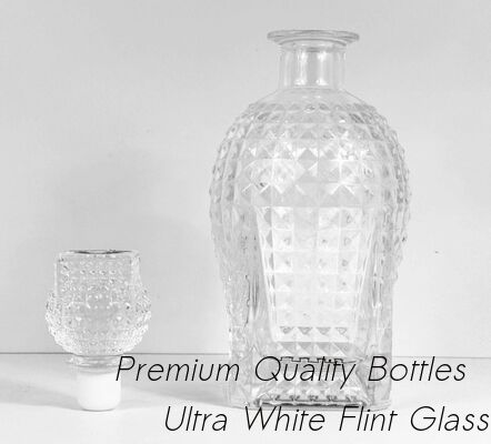 comprare Rivestimento placcante di vuoto della bottiglia 750ml di vetro del  di XO dorato fabbricazione online