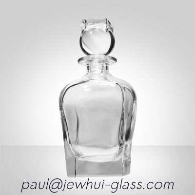 comprare Decanter in vetro Super Flint Diamond Cut, XO, brandy, vodka, liquore, gin, rum, tequila, whisky, brandy, bottiglia di vetro per distillati con tappi in vetro massiccio fabbricazione online