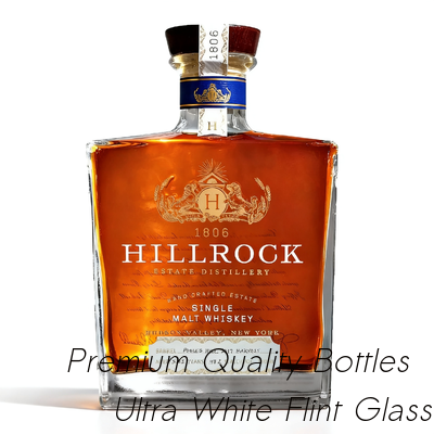 comprare 500 ml/ 700 ml Bottiglia di vetro vuota Xo, Brandy, Whiskey Extra White Flint Bottle personalizzata fabbricazione online