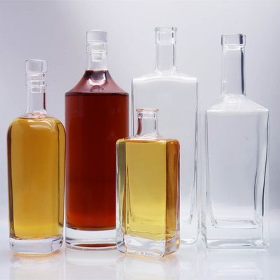 comprare Bottiglia premio personale di vetro del whiskey delle bottiglie di whiskey 200ml-1750ml online manufacture