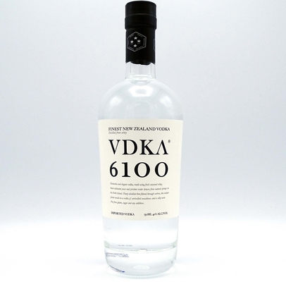 comprare Etichetta 1000ml 1750ml 3000ml della decalcomania della bottiglia di Flint Glass Oval Empty Vodka online manufacture