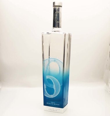 comprare Base spessa pesante ricoprente dello SGS FDA della bottiglia 25oz di vetro della vodka di pendenza online manufacture