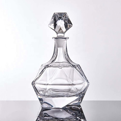 comprare bottiglia Barware Diamond Cut Crystal Whiskey Decanter del decantatore del liquore di 21.5mm online manufacture