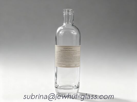 Buon prezzo Bottiglia in vetro da 750 ml di vodka - personalizzazione, bottiglia in vetro Super Flint, bottiglia di lusso in linea