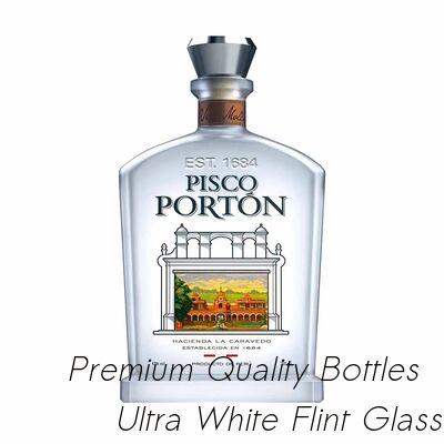 Buon prezzo 750ml Pisco Permu Bottiglie di Vetro in linea