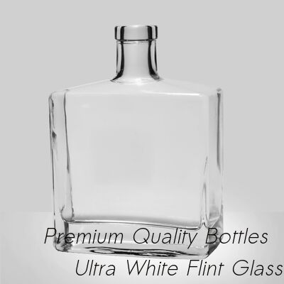 Buon prezzo Decanter in vetro Super Flint Diamond Cut, XO, brandy, vodka, liquore, gin, rum, tequila, whisky, brandy, bottiglia di vetro per distillati con tappi in vetro massiccio in linea