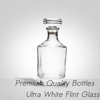Buon prezzo Decanter in vetro Super Flint Diamond Cut, XO, brandy, vodka, liquore, gin, rum, tequila, whisky, brandy, bottiglia di vetro per distillati con tappi in vetro massiccio in linea