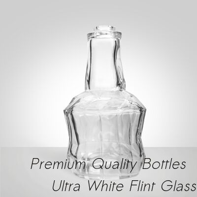 Buon prezzo Decanter in vetro Super Flint Diamond Cut, XO, brandy, vodka, liquore, gin, rum, tequila, whisky, brandy, bottiglia di vetro per distillati con tappi in vetro massiccio in linea