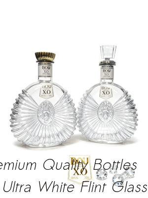 Buon prezzo 750ML Brandy Testa di Leone, Xo, Bottiglia di Vetro Extra Xo, BOTTIGLIA DI VETRO EXTRA BIANCO FLINT in linea